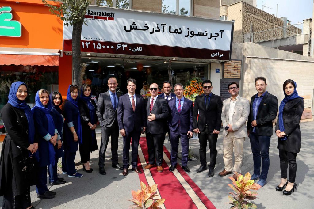 افتتاح نمایندگی فروش گروه بین المللی آذرخش اتوبان شهید باقری