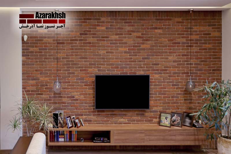 آجری نسوز برای تی وی وال