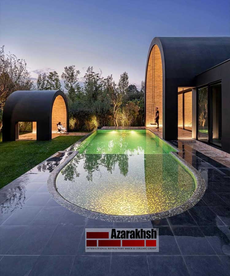 نمای داخلی با آجر نسوز