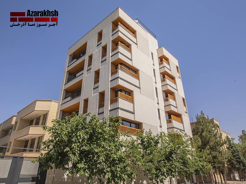 نگهداری آجر نمای ساختمان