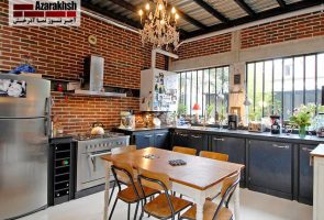 بهترین آجرنما بین کابینتی