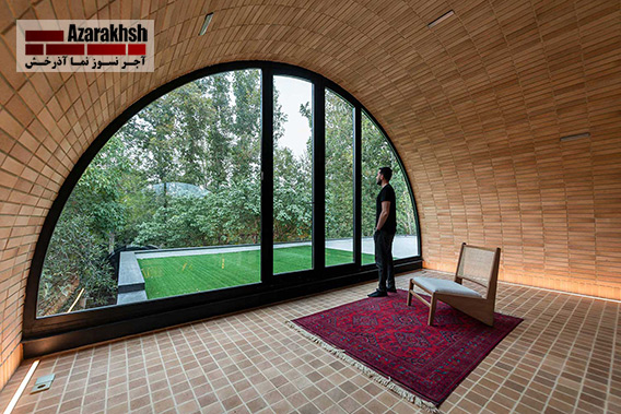 اجرای آجرنما زیر سقف