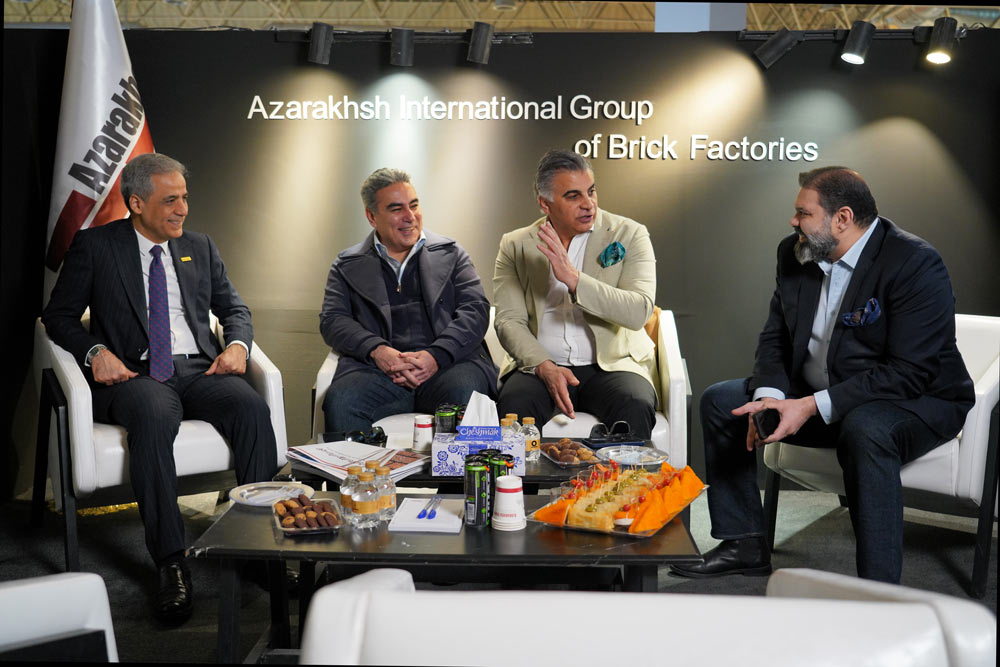 نمایشگاه میدکس ۱۴۰۳ - آجر نسوز نما آذرخش