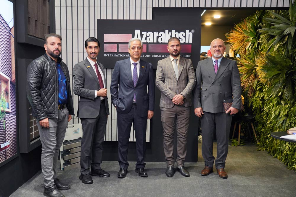 نمایشگاه میدکس ۱۴۰۳ - آجر نسوز نما آذرخش