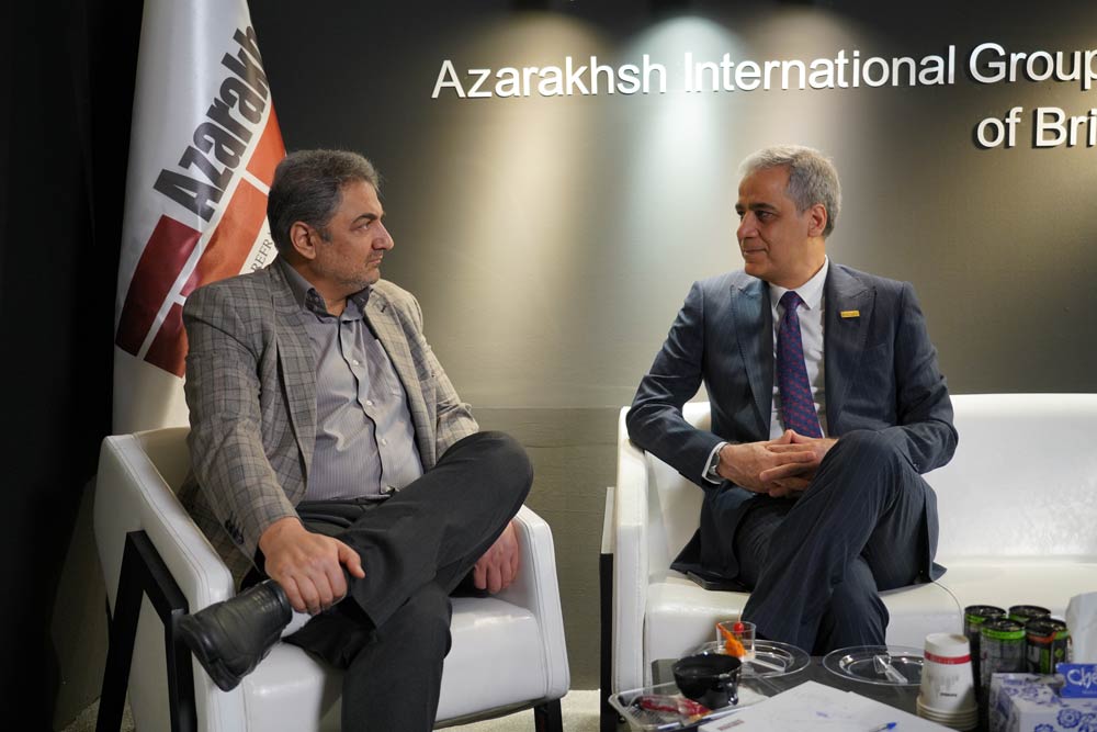 نمایشگاه میدکس ۱۴۰۳ - آجر نسوز نما آذرخش