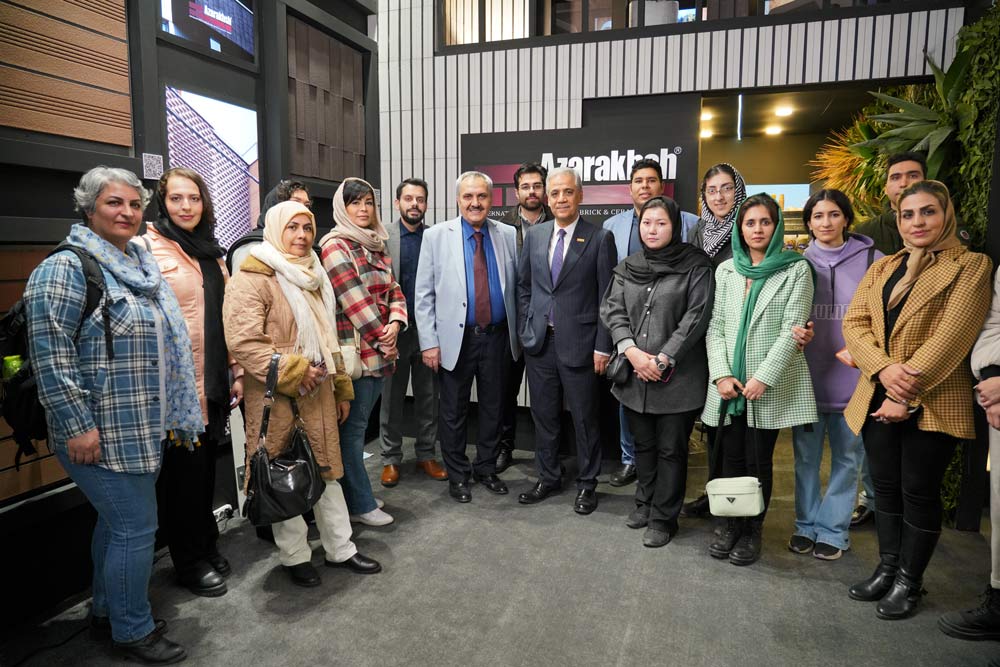 نمایشگاه میدکس ۱۴۰۳ - آجر نسوز نما آذرخش