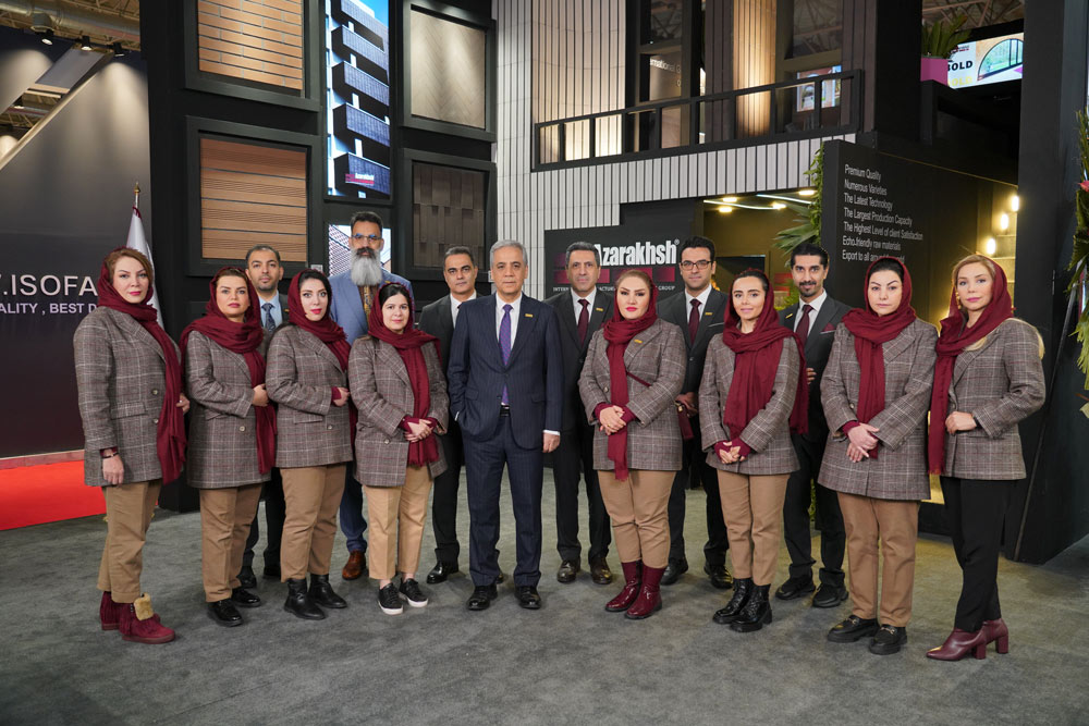 نمایشگاه میدکس ۱۴۰۳ - آجر نسوز نما آذرخش
