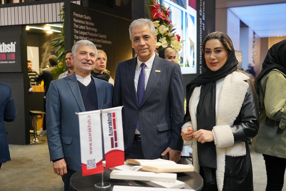 نمایشگاه میدکس ۱۴۰۳ - آجر نسوز نما آذرخش