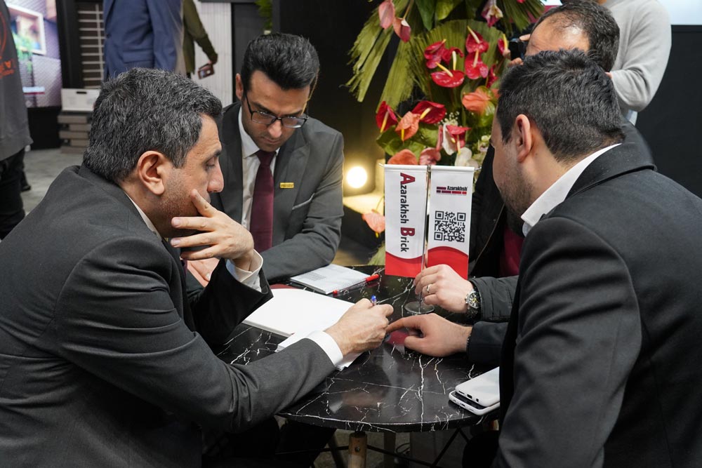 نمایشگاه میدکس ۱۴۰۳ - آجر نسوز نما آذرخش