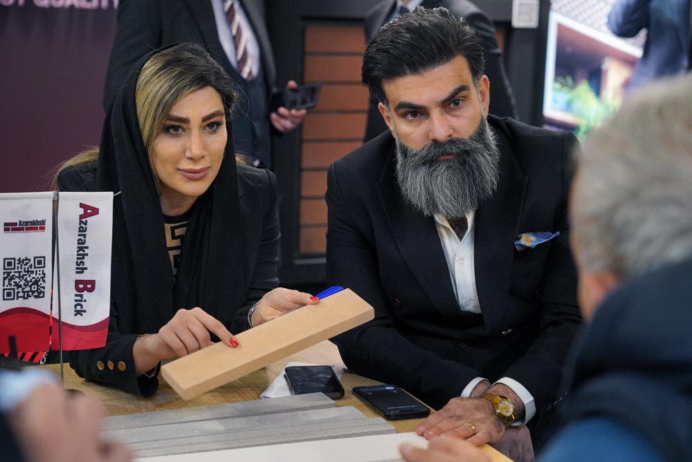 نمایشگاه میدکس ۱۴۰۳ - آجر نسوز نما آذرخش