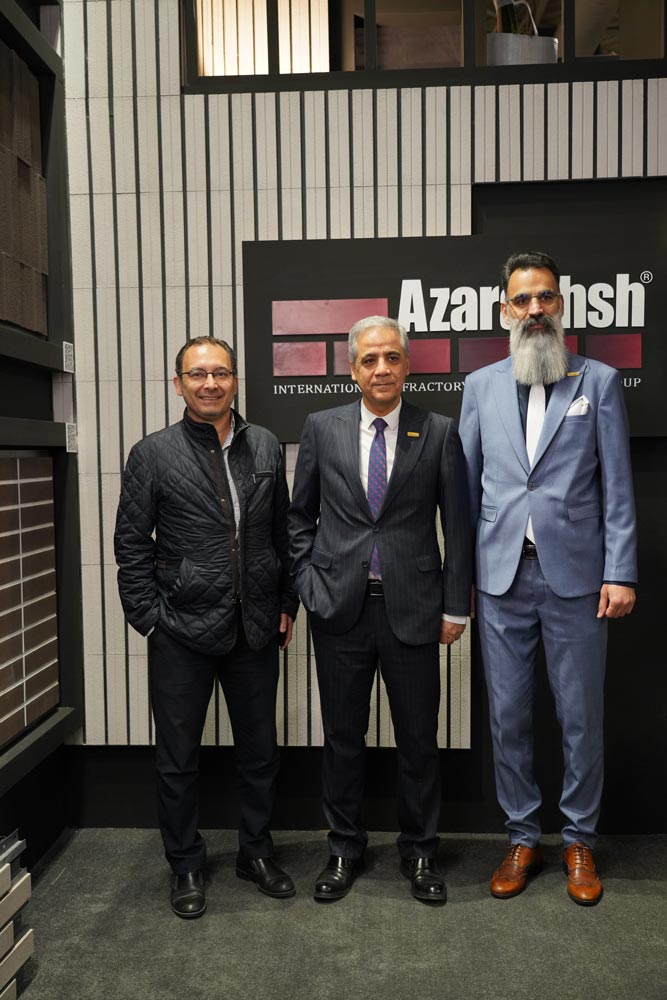 نمایشگاه میدکس ۱۴۰۳ - آجر نسوز نما آذرخش