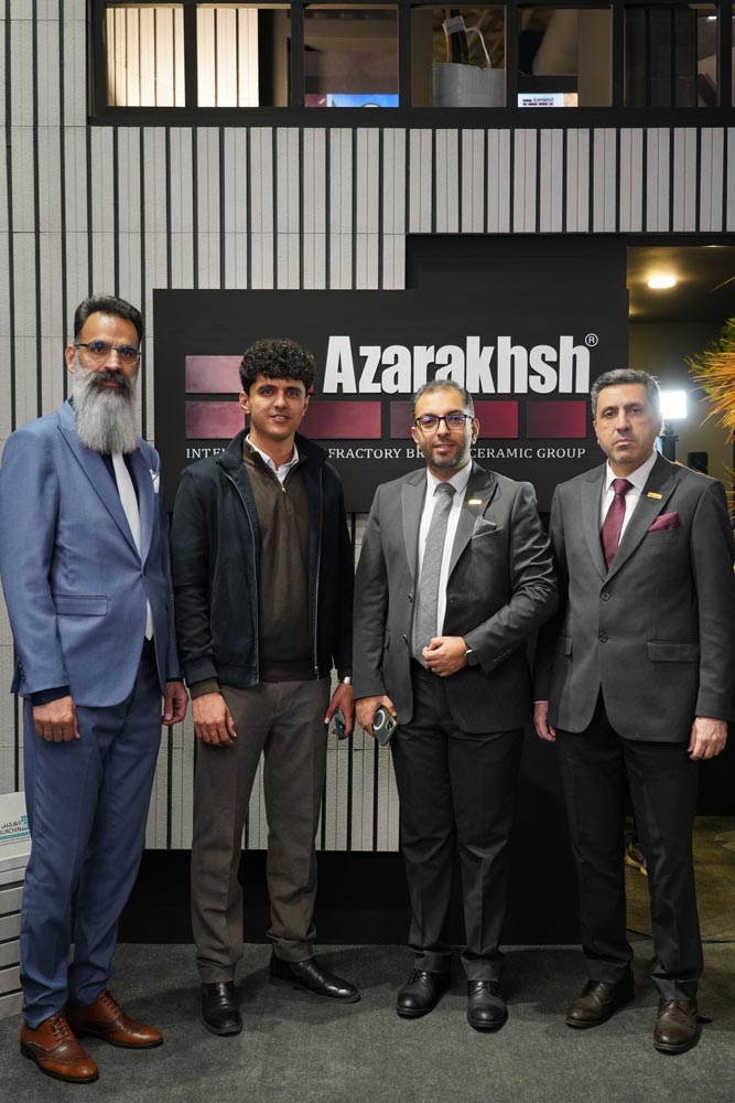 نمایشگاه میدکس ۱۴۰۳ - آجر نسوز نما آذرخش