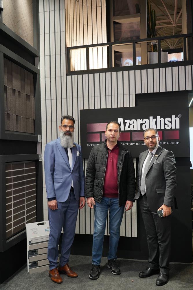 نمایشگاه میدکس ۱۴۰۳ - آجر نسوز نما آذرخش