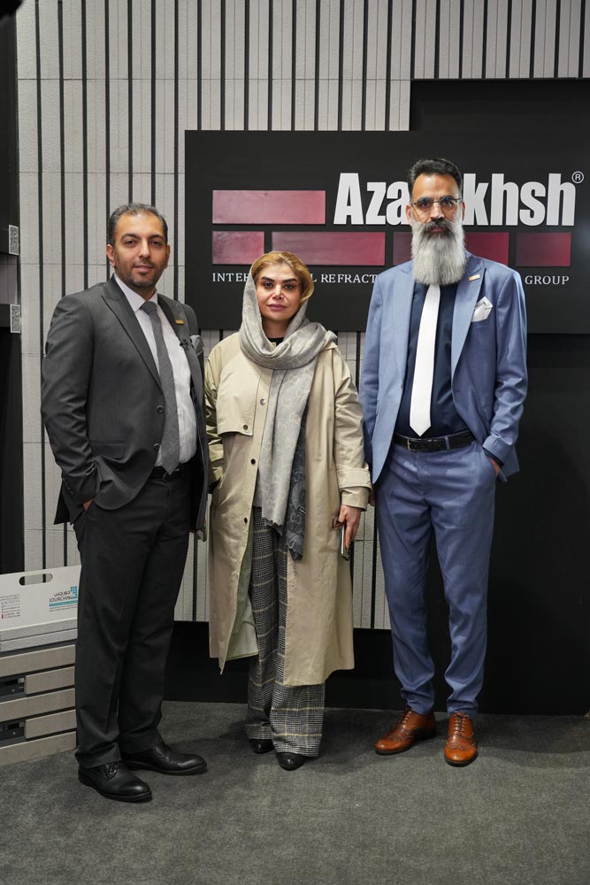 نمایشگاه میدکس ۱۴۰۳ - آجر نسوز نما آذرخش