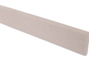 آجر نسوز نما سفید متمایل به طوسی مدرن شیاردار سندبلاست AB22508